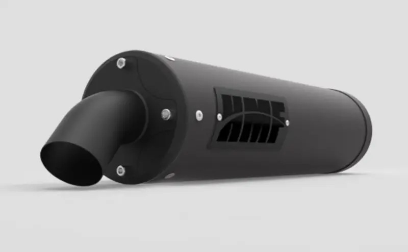 Hmf '13-'15 Polaris Ranger Xp 900 Titan-Xl Slip On Exhaust Systems - Blackout 2