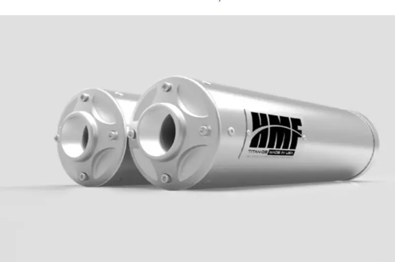 Hmf '13-'18 Can-Am Maverick Titan-Qs Dual Slip-On Exhaust Systems 1