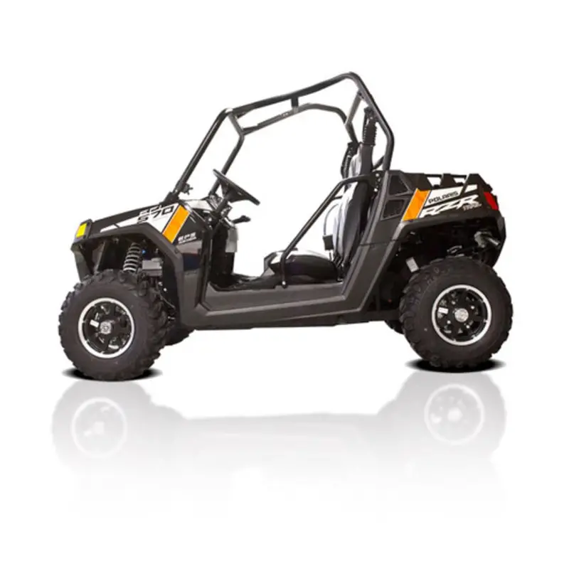 Hmf '13-'22 Polaris Rzr 570 Titan-Qs Full Exhaust Systems 1