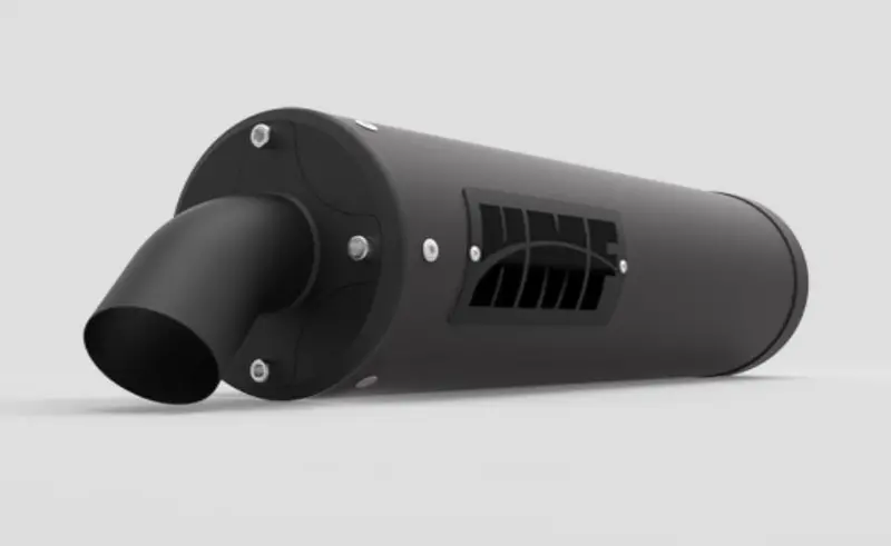 Hmf ’13-’22 Polaris Rzr 570 Titan-Qs Slip-On Exhaust Systems - Blackout 2