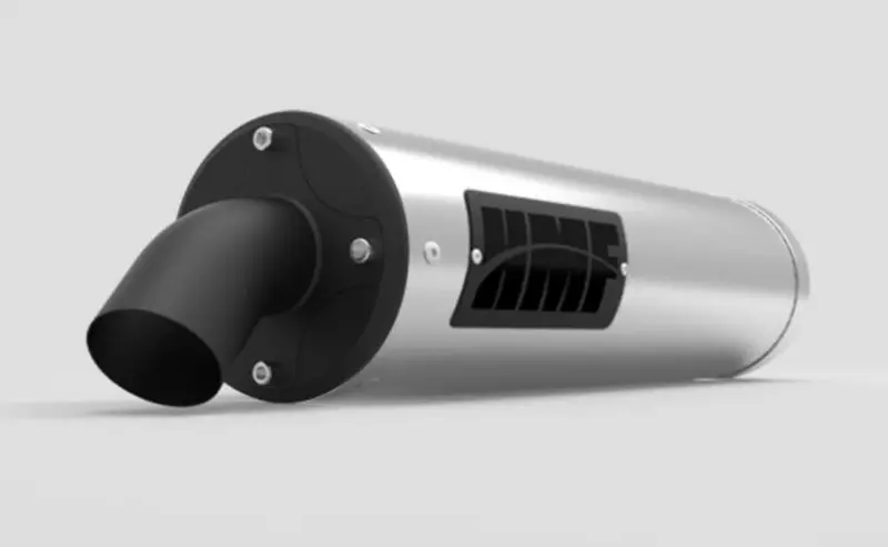 Hmf '14-'20 Can-Am Commander 1000 Titan-Xl Slip-On Exhaust Systems - Blackout 2
