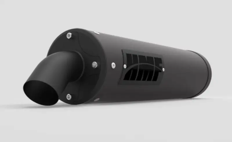 Hmf '14-'20 Can-Am Commander 1000 Titan-Xl Slip-On Exhaust Systems - Blackout 2
