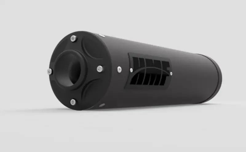 Hmf '14-'21 Honda Pioneer 700 Titan-Xl Slip-On Exhaust Systems - Blackout 2