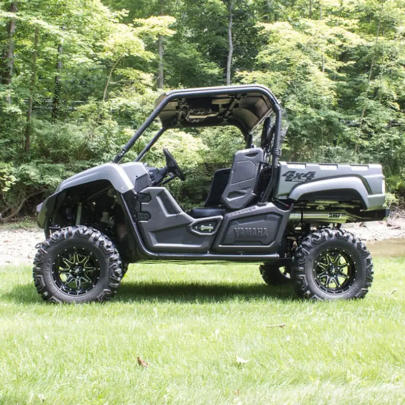Hmf '14-'22 Yamaha Viking Titan-Qs Slip On Exhaust Systems 2