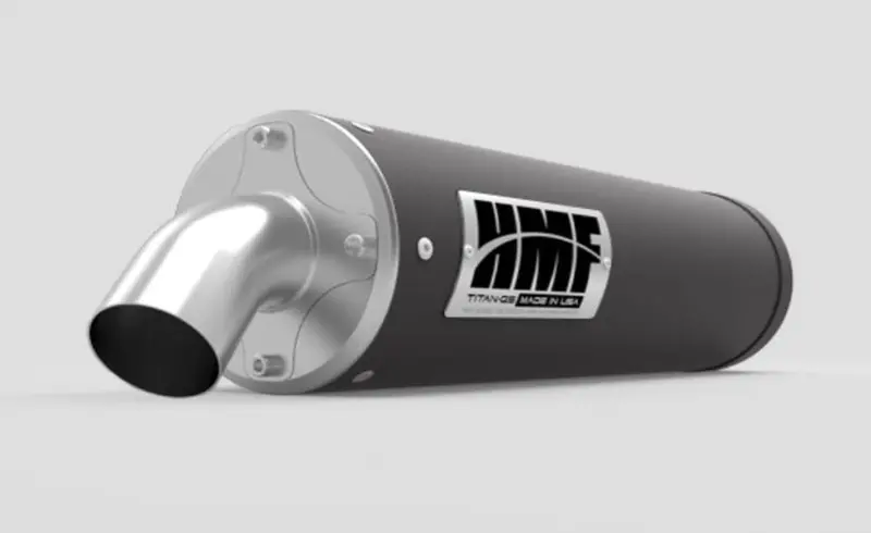Hmf '14-'22 Yamaha Viking Titan-Qs Slip On Exhaust Systems 2