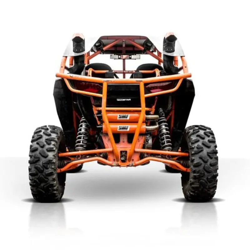 Hmf '14 Polaris Rzr Xp 1000 Performance Dual Full Exhaust Systems 2