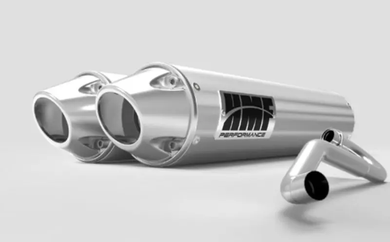 Hmf '14 Polaris Rzr Xp 1000 Performance Dual Full Exhaust Systems 5
