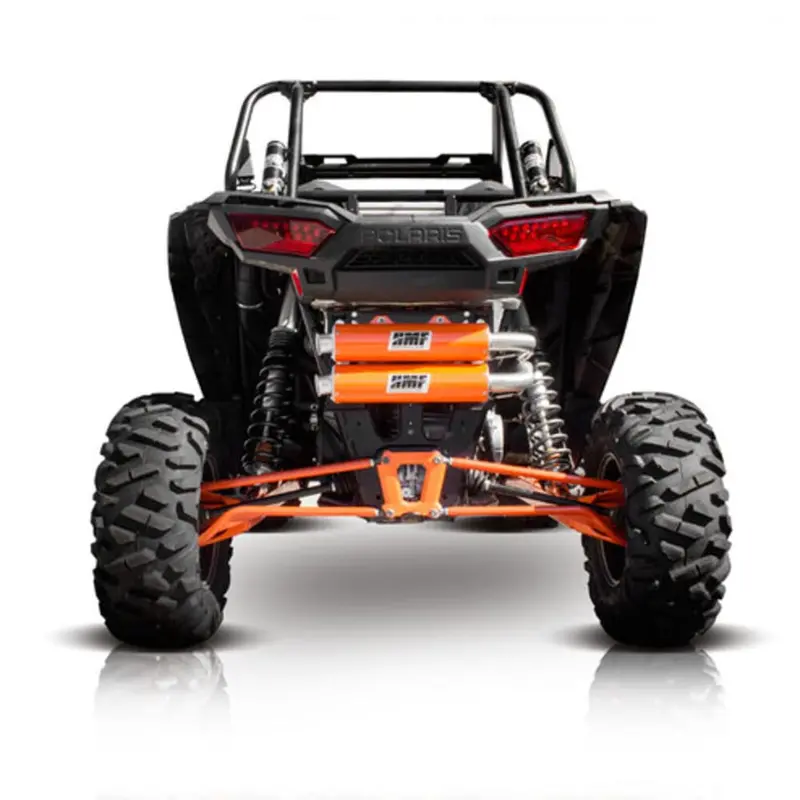 Hmf '14 Polaris Rzr Xp 1000 Performance Dual Full Exhaust Systems 9