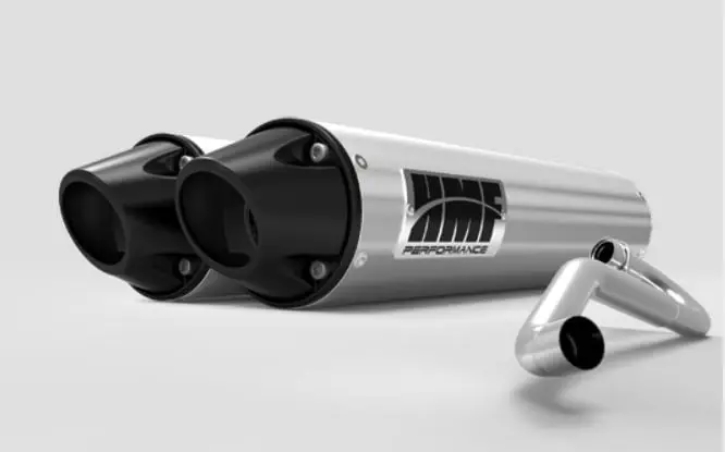 Hmf '15-'17 Polaris Rzr 4 900 Performance Dual Full Exhaust System 10