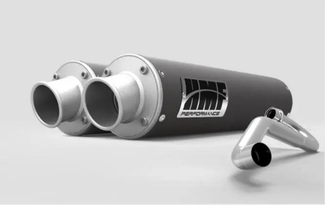 Hmf '15-'17 Polaris Rzr 4 900 Performance Dual Full Exhaust System 13