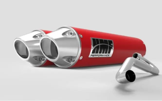 Hmf '15-'17 Polaris Rzr 4 900 Performance Dual Full Exhaust System 15
