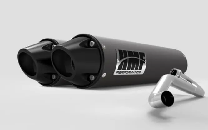 Hmf '15-'17 Polaris Rzr 4 900 Performance Dual Full Exhaust System 15