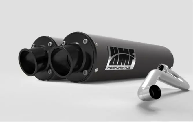 Hmf '15-'17 Polaris Rzr 4 900 Performance Dual Full Exhaust System 16