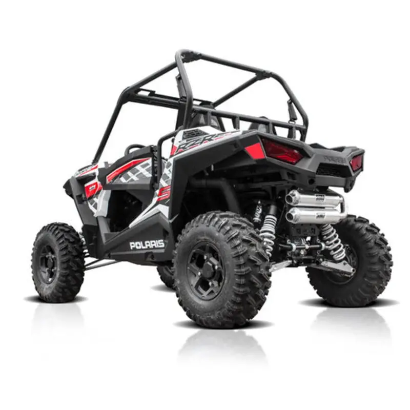 Hmf '15-'20 Polaris Rzr S 1000 Titan-Qs Dual Full Exhaust Systems 1