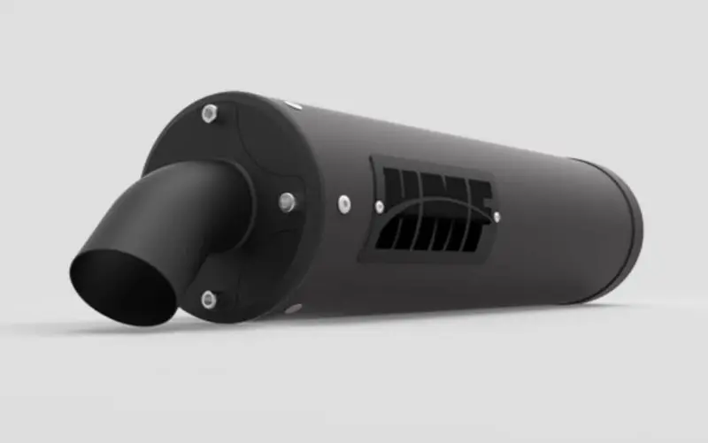 Hmf '15-'22 Polaris Rzr Xp 1000 Titan-Qs Slip On Exhaust Systems - Blackout 2