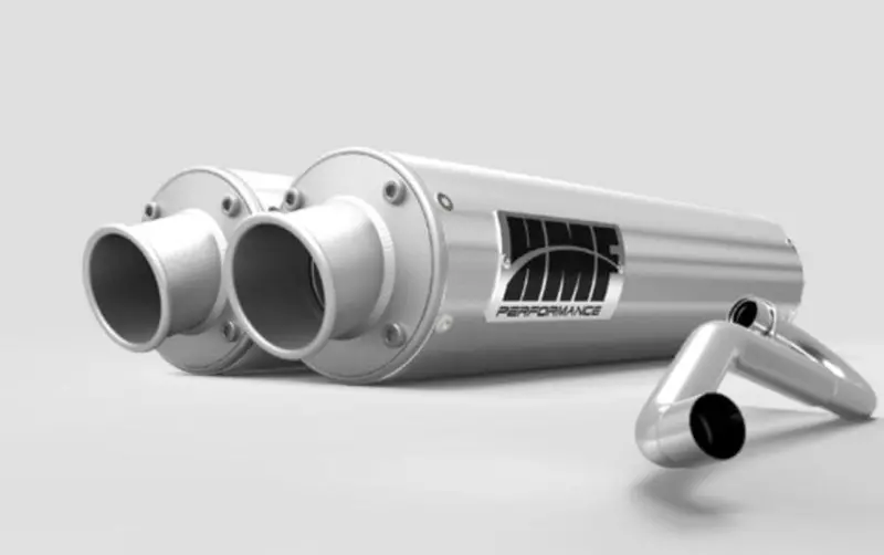 Hmf '15-'23 Polaris Rzr Xp 4 1000 Performance Series Dual Full Exhaust System 2