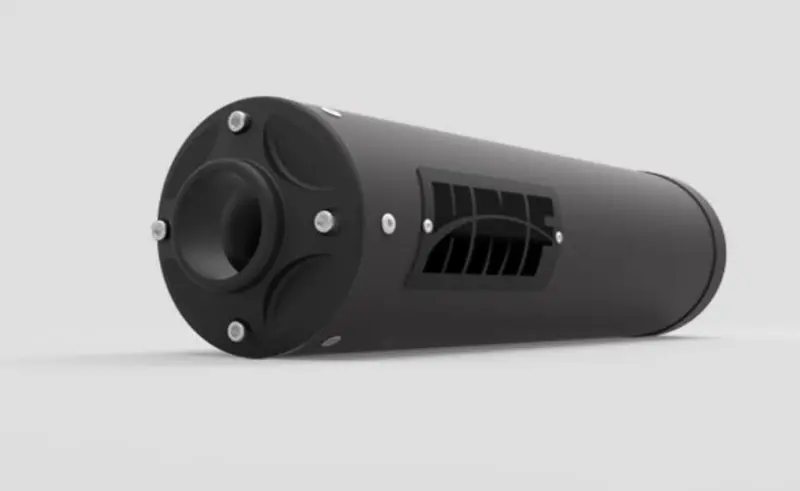 Hmf '16-'17 Arctic Cat Wildcat Sport Titan-Qs Slip-On Exhaust Systems - Blackout 2
