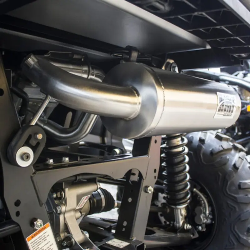 Hmf '16-'18 Yamaha Wolverine Titan-Qs Full Exhaust Systems - Blackout 2