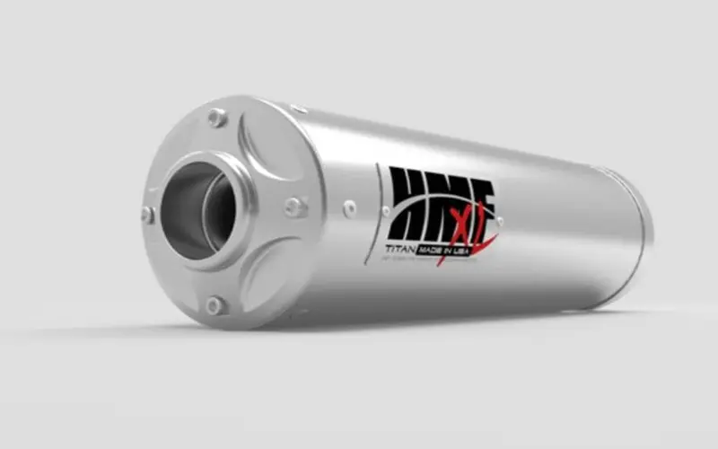Hmf '16-'18 Yamaha Wolverine Titan-Xl Slip On Exhaust Systems 1