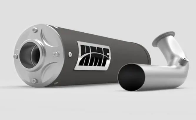 Hmf '16-'21 Polaris Rzr Xp Turbo/Turbo S Titan-Ss Big Core (Turbo Back) Exhaust Systems 2