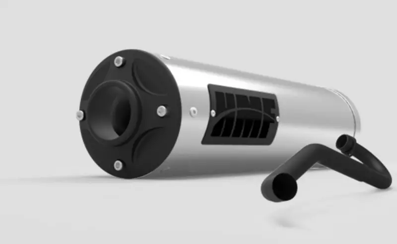 Hmf ’16-’22 Yamaha Yxz 1000R Titan-Qs Full Exhaust Systems - Blackout 1