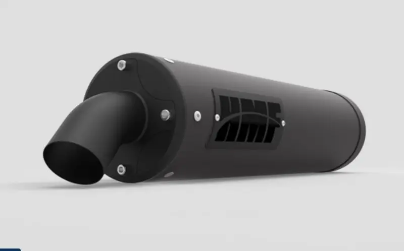 Hmf '16-'24 Honda Pioneer 1000 Titan-Xl Slip On Exhaust Systems - Blackout 2