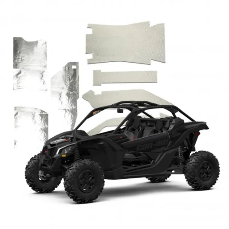 Hmf '17-'20 Can-Am Maverick X3 Exhaust Heat Control Kit 1