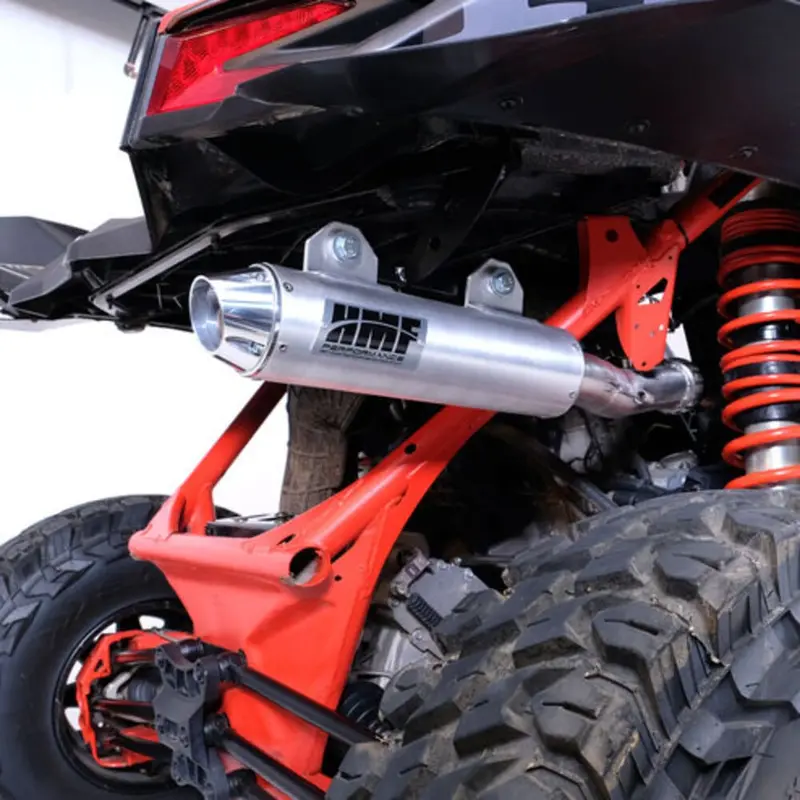 Hmf '17-'22 Can-Am Maverick X3 Performance Big Core (Turbo Back) Exhaust Systems - Blackout 1