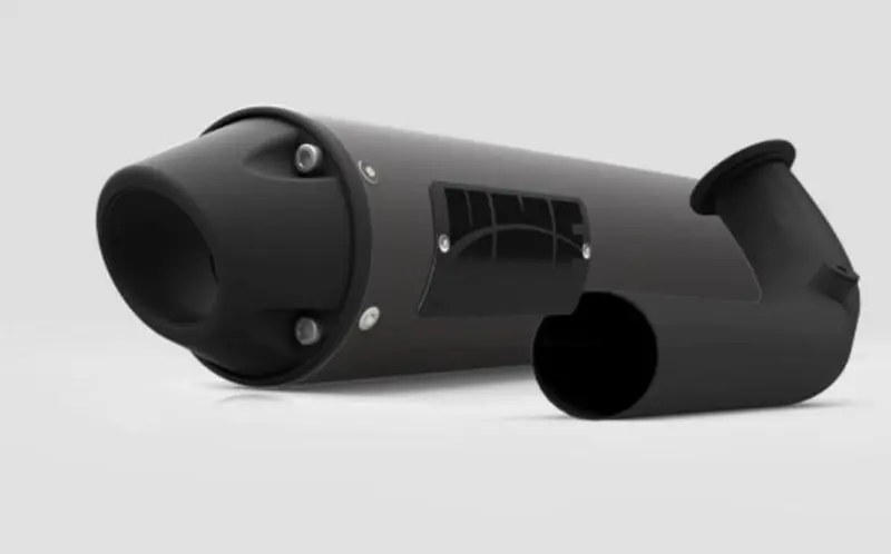 Hmf '17-'22 Can-Am Maverick X3 Performance Big Core (Turbo Back) Exhaust Systems - Blackout 3