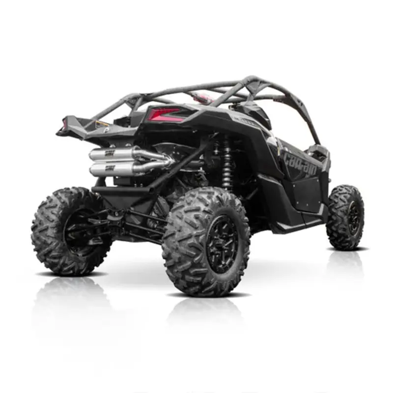 Hmf '17-'22 Can-Am Maverick X3 Performance Dual Full (Turbo Back) Exhaust Systems 2