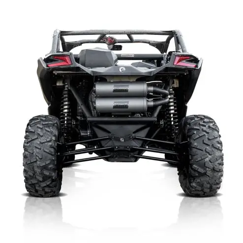 Hmf '17-'22 Can-Am Maverick X3 Titan-Xl Dual Full (Turbo Back) Exhaust Systems - Blackout 2
