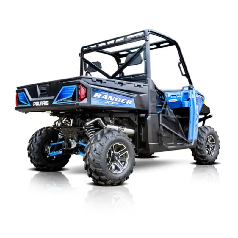 Hmf '17 Polaris Ranger Xp 1000 Titan-Qs Slip On Exhaust Systems 2