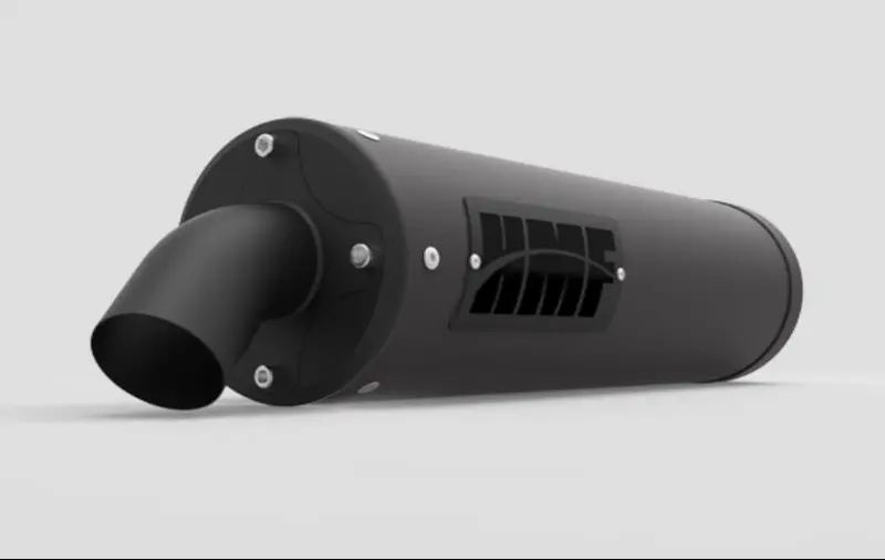 Hmf '18-'22 Arctic Cat Wildcat Xx Titan-Qs Slip-On Exhaust Systems - Blackout 2