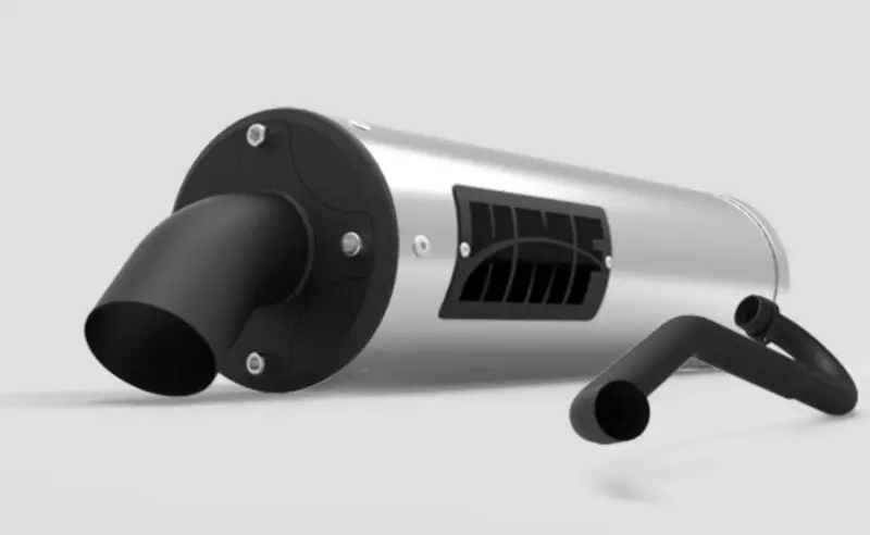 Hmf '18-'22 Arctic Cat Wildcat Xx Titan-Xl Full Exhaust Systems - Blackout 1
