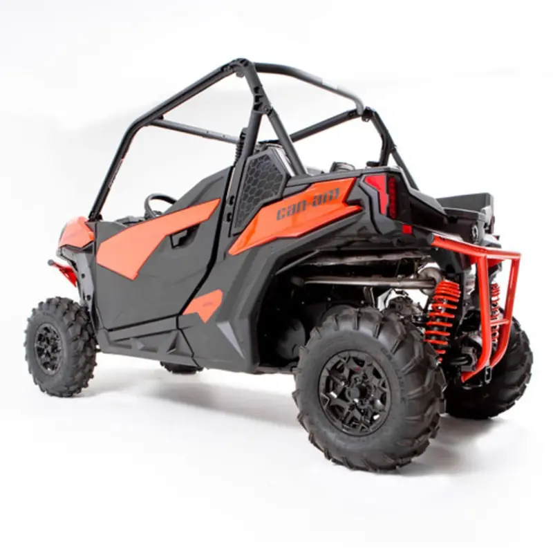 Hmf '18-'22 Can-Am Maverick Trail 1000 Titan-Xl Full Exhaust Systems - Blackout 1