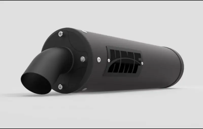 Hmf '19-'23 Honda Talon 1000R/X Slip On Exhaust Systems - Blackout 2