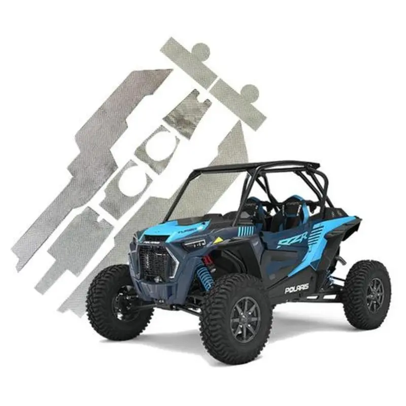 Hmf '19-'23 Polaris Rzr Xp 1000 Exhaust Heat Control Kit 2