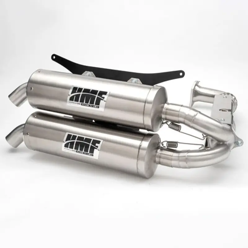 Hmf '20-'22 Polaris Rzr Pro Xp Dual Full (Turbo Back) Titan Exhaust 1
