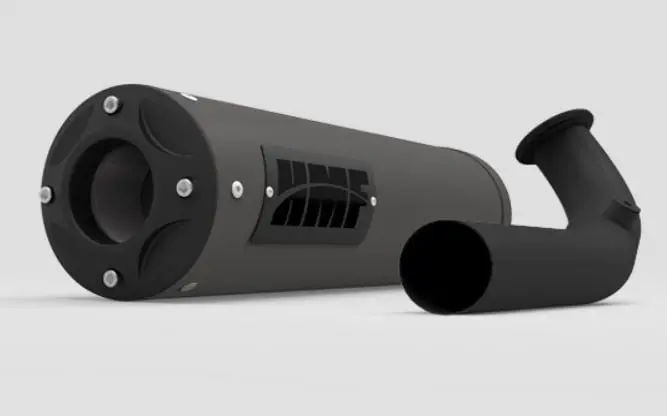 Hmf '20-'22 Polaris Rzr Pro Xp Titan-Ss Big Core (Turbo Back) Exhaust Systems - Blackout 2