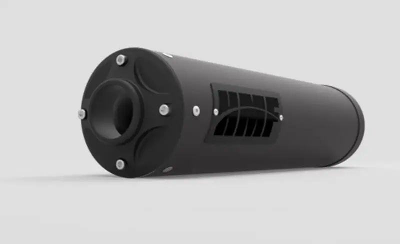 Hmf Arctic Cat Wildcat Sport Titan-Qs Slip-On Exhaust Systems - Blackout 2
