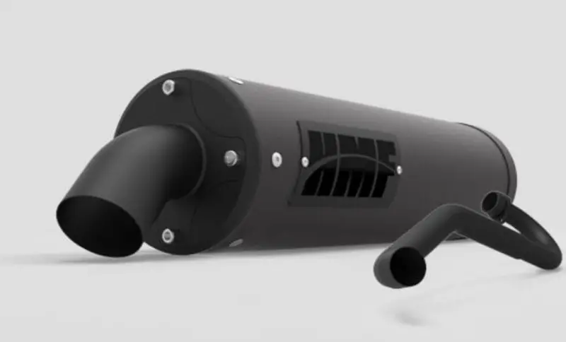 Hmf Can-Am Maverick Trail 1000 Titan Full Exhaust Systems - Blackout 2