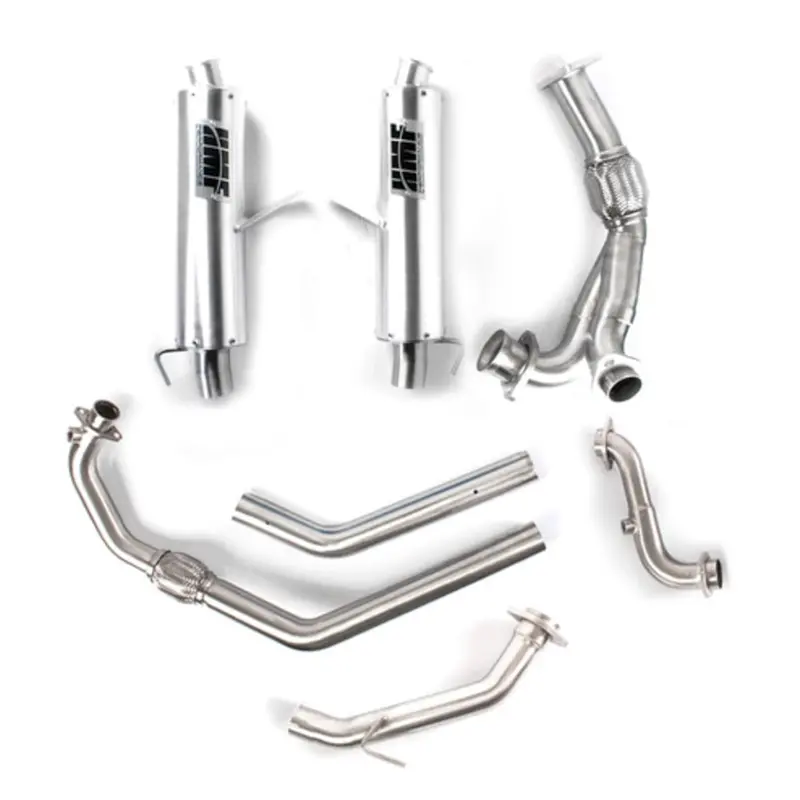 Hmf Can-Am Maverick Turbo Performance Dual 3/4 Exhaust System 1