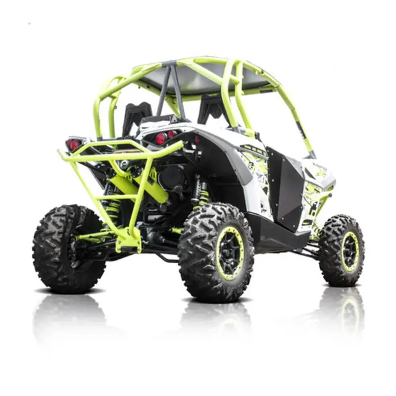 Hmf Can-Am Maverick Turbo Performance Dual 3/4 Exhaust System 2