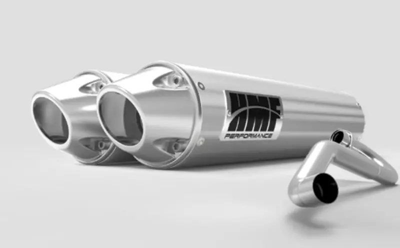 Hmf Can-Am Maverick Turbo Performance Dual 3/4 Exhaust System 8