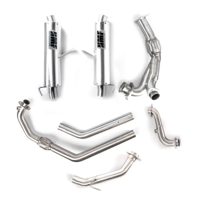 Hmf Can-Am Maverick Turbo Performance Dual Full Exhaust Systems 1