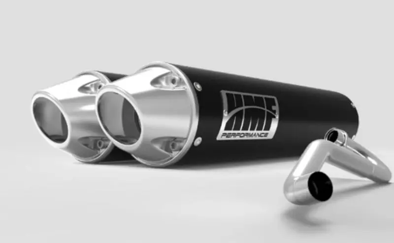 Hmf Can-Am Maverick Turbo Performance Dual Full Exhaust Systems 9