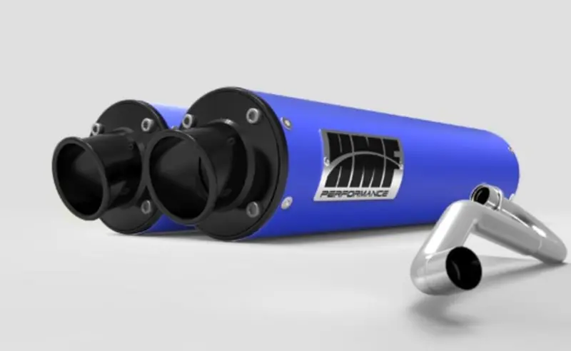 Hmf Polaris General Performance Series Dual Full Exhaust System 12