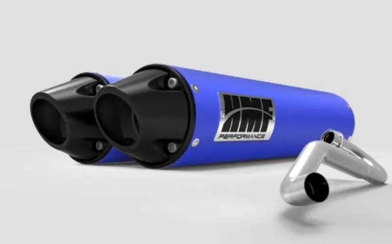 Hmf Polaris General Performance Series Dual Full Exhaust System 13