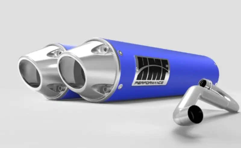 Hmf Polaris General Performance Series Dual Full Exhaust System 14