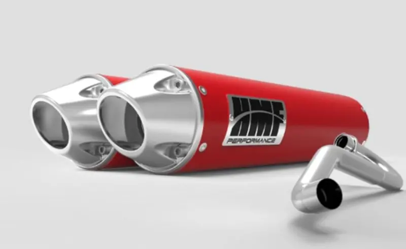 Hmf Polaris General Performance Series Dual Full Exhaust System 18